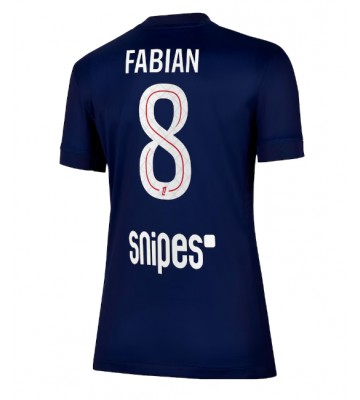 Paris Saint-Germain Fabian Ruiz #8 Replika Hjemmebanetrøje Dame 2025-26 Kortærmet